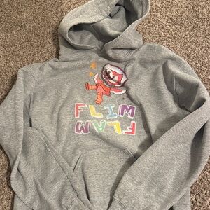 grey flim flam hoodie